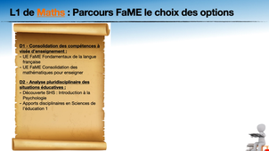 FaME - présentation L Math