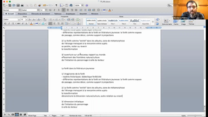 Séance Méthodologie / DU Littérature jeunesse (Nicolas Le Flahec)