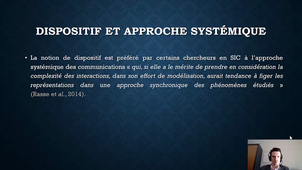 M1 Doc - Dispositifs - Dispositifs, systèmes, SI