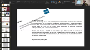 Philosophie du Droit - Cours III - Alexandre Zabalza