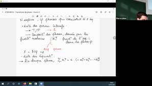 Transitions de phase M1 - Cours 4