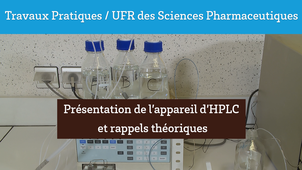 UE SAN TP / Présentation de l'appareil d'HPLCet rappels théoriques
