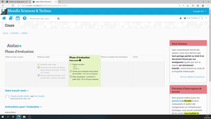 Présentation de l'activité Atelier dans Moodle - Tutothèque étudiants