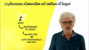 Le processus d'innovation est coûteux et risqué