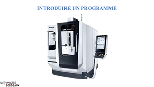 Introduire un programme