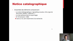Traitement Documentaire - Les notices