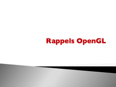 SIA : Rappels OpenGL