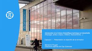 Capsule 1 – Présentation et objectifs de la formation