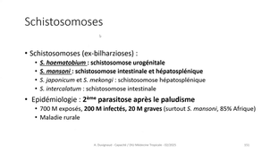 Helminthoses  démarche diagnostique et stratégie thérapeutique Dr Duvignau.mp4