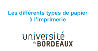 Cervoprint - Présentation des papiers