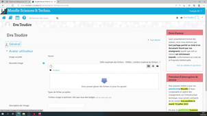 Ajouter une photo de profil dans Moodle - Tutothèque étudiants