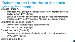 Traitement des douleurs neuropathiques