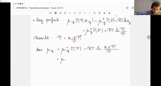 Transitions de phase M1 - Cours 12 et 13