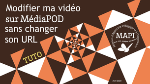 Mettre à jour ma vidéo sur MediaPOD