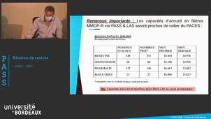 PASS / Réunion de rentrée 2020