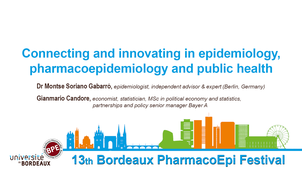 Connecting and innovating in Epidemiology, Pharmacoepidemiology and Public Health
