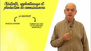 Créativité, apprentissage et production de connaissances