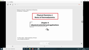 Thermo L2 Chimie - Cours7 - Video12