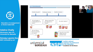 Journées d'étude Education et enseignement à la maternelle - Adeline Chailly