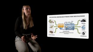 Étude du mécanisme de pyrolyse de la biomasse pour la production d'hydrogène vert