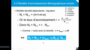 Cours Ecologie Generale - Populations Part2