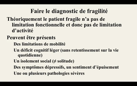 L'examen du patient fragile bis