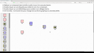 Utilisation du simulateur de circuits SimCirJS