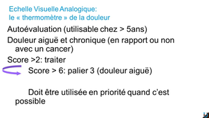 Douleur évaluation