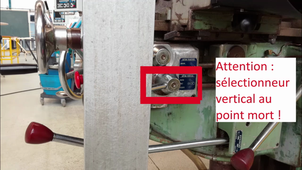 GMP-usinage-init-fraisage-mouvement longitudinal automatique - DUFOUR