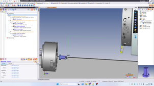 positionnement barre dans mandrin