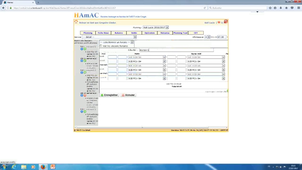 Saisie des horaires - changement d'affectation sur l'application HAMAC V1