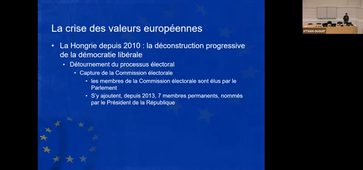 l'Etat de droit dans l'Union européenne et les mécanismes pour le protéger