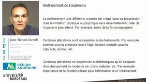 UE 2.2 - Age adulte, vieillissement, sénescence