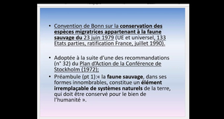 Droit de la biodiversité - Cours I - Hubert DELZANGLES