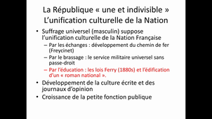 3.5. La III° République (1) : capitalisme industriel et communauté nationale