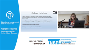 Education et enseignement à l'école maternelle - Caroline Tuphile