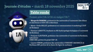MAPIDAY Table ronde: Former avec l’IA, à l’IA ou malgré l’IA ?