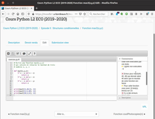 Comment déposer une fonction dans moodle ?