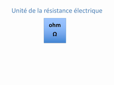 Dipole ohmique
