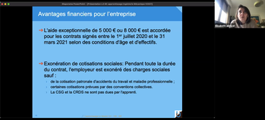 Présentation de l'apprentissage master GC aux L3 GC