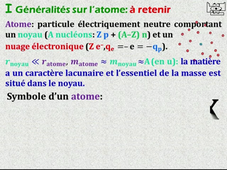 Atome classification périodique 1