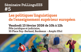 Séminaire PoLLinguEES #5 - Giovanni Agresti