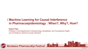 Machine learning for causal interference in Pharmacoepidemiology : when ? why ? how ?