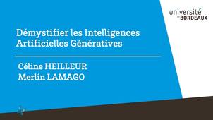 Démystifier l'IA