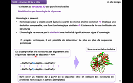 Partie 7 - SBDD - In situ design - Modélisation par homologie de séquences