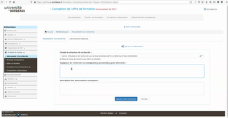 Tutoriel pour saisir les informations de la partie stratégie de pilotage dans l'outil GOF construction