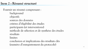 T. Fournier - Méthode PRISMA