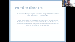Sociologie des discrimination - Cours 1