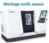 Montage outils axiaux - Tour CLX 350 DMG MORI