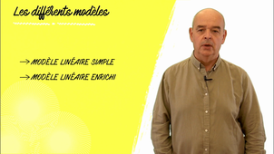 Le modèle linéaire simple VF